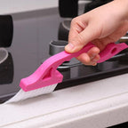 Yardwe 8Pcs Window Slot Cleaning Brush Set, Wet and Dry Groove Scrubber for Windowsill Dust Removal, Multi-Use Narrow Gap Cleaner for Home and Office