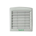 Schneider Electric NSYCAG223LPF Outlet Grilles for Electrical Boxes and Enclosures for Commercial and Industrial Use, Includes G2 Filter, Fits 92 x 92 mm Cutouts