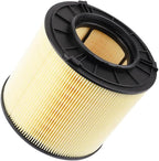 Engine Air Filter Fits for 26-18 Audi Q5 2023-18 A5 Quattro/A5 Sportback, 26-21 Q5 Sportback, 25-17 A4 Quattro/A4 allroad, 25-17 A4 Air Filter Replacement 8W0 133 843 C Car Accessories 1-Pack