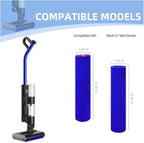 2pcs,Roller Brush。Compatible for Dyson Wash G1 Wet Cleaner, Floor Scrubber Machine Vacuum Attachments。 Counter-Rotating Primary Rollers