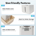 Bepritm Bed Cooling System, 6W Mattress Water Cooling Bed Pad with LCD Panel, Single Size Water Bed Cooler 50dB Low Noise for Bedroom, Student Dorm, Home (63 x 27.5in)