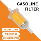 2 Pcs Motorcycle Fuel Filter,High Flow Inline Diesel Gasoline Fuel Filter,Universal For Replacement For Cars, Motorcycles, Scooter Dirt Bikes