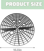 Car Wash Bucket Grit Trap Inserts, Vehicle Detailing Wash Filter for Remove Dust and Dirt, Automotive Cleaning Tool Fits 12 Inch Diameter Bucket, Universal for SUV RV Truck (Black)