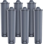 GLACIER FRESH Water Filter Compatible with Jura 71794 Claris Smart+ Filter Cartridge, Fits E6, E8, Z8, Z6, J6, ENA8 Coffee Machines, NSF/42 Certified, 6 Pack