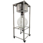 INTSUPERMAI 50L Buchner Funnel Filtering Kit, with 50L Vacuum Flask, Stainless Steel Frame, Negative Pressure Filtration, Lab Vacuum Suction Filter for Liquid-Liquid Extraction