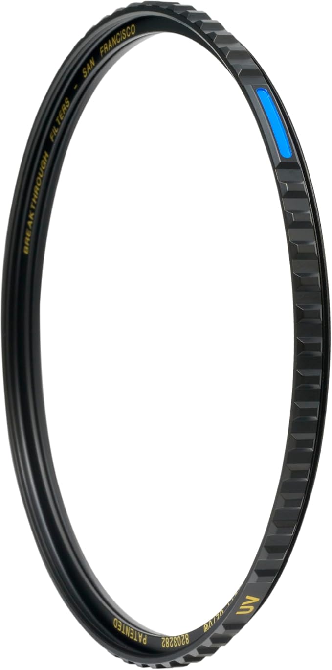 82mm X4 UV Filter for Camera Lenses - UV Protection Photography Filter with Lens Cloth - MRC16, Schott B270, Nano Coatings, Ultra-Slim, Weather-Sealed by Breakthrough Photography