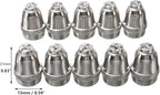 27 Pcs AG60P AG-60 Plasma Cutter Torch Consumables Kit with Roller Guide Wheel Spacer, Nozzles, Electrodes, Ceramic Cups, for Multiple Pilot Arc Plasma Cutters (SG-55/WSD-60 Compatible)