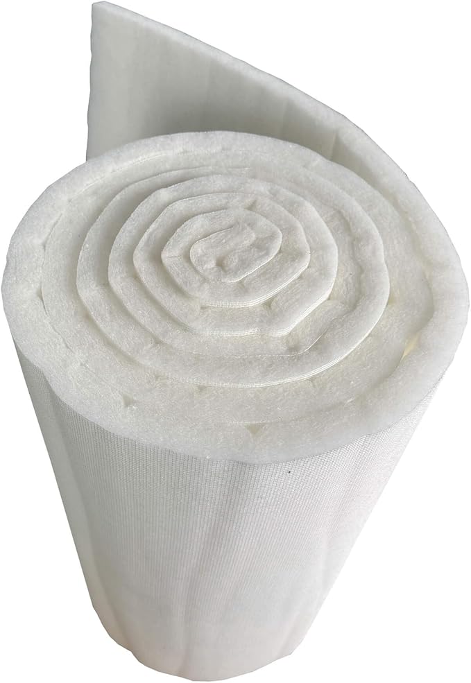 wioboy Paint Booth Ceiling Filter, Spray Booth Tacky Intake Filter for Down Draft Paint Booths (56" x 56" (6/case))