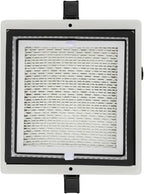 100W Fume Extractor Smoke Purifier,3-Stage HEPA Activated Carbon Filters, Low-Noise,225m³/h Air Flow, Tabletop Adsorption Filtration for Soldering,Smoke, Dust, Particles, Rosin, Hair
