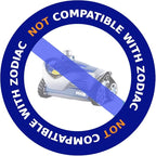 Poolvio Professional Swimming Pool Vacuum Cleaner Hose -1.5” 8 Piece Hoses for Pool Vacuum Extension/Replacement - Compatible with all Major Automatic Swimming Pool Cleaners