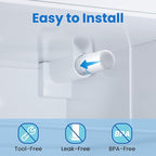 HP005 Replacement for Frigidaire ULTRAWF, Pure Source Ultra, Kenmore 9999, 469999, 46-9999, A0094E28261 Water and Ice, Height 11 inches, 3 Count