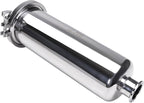DERNORD 1.5 Inch Tri-Clamp Filter - SS304 Sanitary Fittings Inline Straight Strainer with 200 Mesh Stainless Screen
