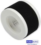 PUREBURG Replacement HEPA Filters Compatible with Pro Breeze Mini Air Purifier PB-P02, Part Number PB-P02F, 2-IN-1 High efficiency,3-Pack