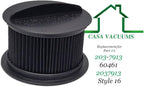 2 32R9 Filters for Bissell Power Force - Helix Turbo - Powergroom - Easy Vac Bagless Upright Vacuum Cleaner. Inner and Outer Circular Filter Set. Part # 203-7913 60461 2037913 Style 16