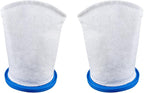 RINMEE X-treme Multilayer Filter Bag, compatible with Pool Blaster Max, Catfish Ultra, iVac 250, iVAC C2, Volt FX-4 and Jacuzzi JPV200 Handheld Pool Vacuums, P30X022XF / PBW022XF(2 PACK)