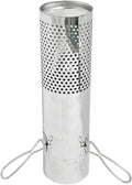SoloWilder Wood Stove Pipe 2.36" Spark Arrestor Stovepipe Rain Cap Stainless Steel Chimney Tube Filter Screen