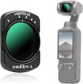 GREEN.L Variable ND2-32 & 1/4 Black Mist Filter for DJI Osmo Pocket 3, Magnetic 2-in-1 ND Cinematic Filter, HD Multi-Coated Optical Glass for Cinematic Video
