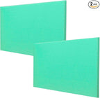 2Pcs 14" X 17" X 5/8"Universal Green Foam Air Filter Material 65-PPI Can Cut to Fits For Motorcycle ATV Dirt Bike Most Small Engines