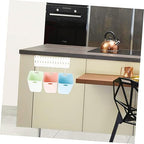 1set Wall-Mounted Sorting Trash Bin Space-Saving Recyclable Garbage Bins for Kitchen Easy Installation Multi-Functional Design for Waste Separation and Organization