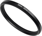 58mm to 52mm Step-Down Ring Filter Adapter,for All Brands UV ND CPL, Metal Ring Step-Down Rings Adapter Filter (58mm-52mm)
