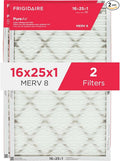 Frigidaire PureAir® 16" x 25" x 1" MERV 8 Allergen Air Filter - 2 Pack