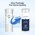 GLACIER FRESH XWF Replacement For GE XWF Refrigerator Water Filter Pack of 2 (Not for XWFE)