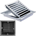 Square Stainless Steel Vent Grille with Removable Filter Mesh, Weatherproof Louver Air Return Vent Cover for Home/Shed/Garage/Roof(29x29in/74x74cm)