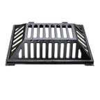 Manhole Cover and Frame Ductile Iron, Heavy Duty Drain Grate, One-Piece Design, Reinforced Drainage Covers for Yard, Garden, Construction Sites(75 * 45 * 18 cm/30 * 18 * 7 in)