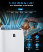 Portable Air Conditioners, 12000 BTU Portable AC for Rooms Up to 550 Sq.Ft. 3-In-1 AC with Fast Cooling, Dehumidifier & Three Speed Fan, 24H Timer/Remote Control/Quiet, White LED Control Panel