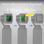 Haoge Magnetic Black Mist Filter 1/4 Effect Filter for DJI Osmo Pocket 3 Creator Combo,Lightweight Multi-Coated Lens,Softens Highlights & Reduces Contrast