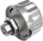 2-Pack 1/4" NPT Breather Caps with 40 Micron Filtration | Heavy-Duty Carbon Steel & Aluminum Alloy Hydraulic Vent Caps | For Gearboxes, Coolant Tanks, Excavators, Trucks