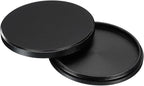 PATIKIL 43mm Lens Cap, Camera Lens Cap Cover Universal Front Metal Lens Filter Stacks Cap Protective Case for 43mm Camera Circular Polarizing Fader ND Filter, Black