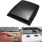 Universal Auto Engine Cover Hood Scoop Vent Car Bonnet Air Intake Inlet 4x4 Offroads Accessories Tuning Compatible For Honda Jazz Decorative(Black)