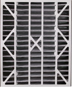 Nordic Pure 20x25x5 (Actual Size: 19 3/4 x 24 1/4 x 4 7/8) Air Bear AC Filter Replacement MERV 8 Plus Carbon 2 Pack