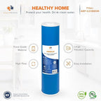 Aquaboon 5 Micron 20 x 4.5 Premium GAC Filter - Granular Activated Carbon Water Filter Cartridge Replacement Compatible with EP20-BB, FC25B, 2 Pack