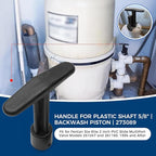 Backwash Piston Plastic Shaft, 273089 Slide Valve Handle for Pentair Sta-Rite Pool and Spa Filter 2 Inch MultiPort Push and Pull Valve 261047 261165 261165 5/8" PVC Multiport Slide Valve Tee Handle