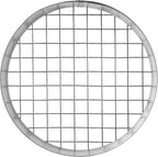 Repa Market Ø6 Inch Duct Cover – Galvanized Steel Round Duct Cap with Mesh Screen – HVAC Exhaust or Intake Vent – Exterior Pipe Air Outlet – Spiral Ventilation Ducting Metal End Plug