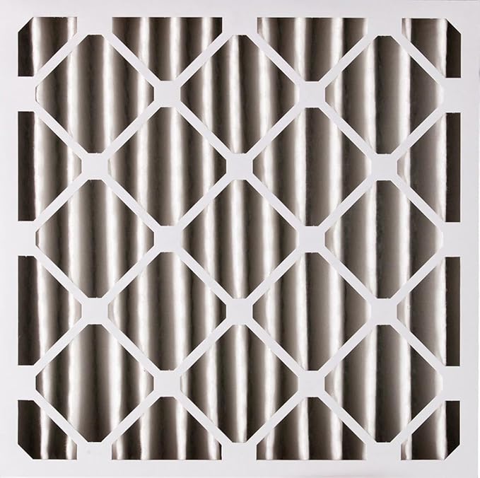 Nordic Pure 20x20x4 (Actual Size: 19 1/2 x 19 1/2 x 3 5/8) Pleated Air Filters MERV 13 Plus Carbon 6 Pack