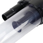 Vacuum Cleaner Filter Dust Collector, ABS Material with 2 Connectors for 32mm and 34.5mm Hoses - Motor Protection, Easy Cleaning, Durable and Lightweight Design