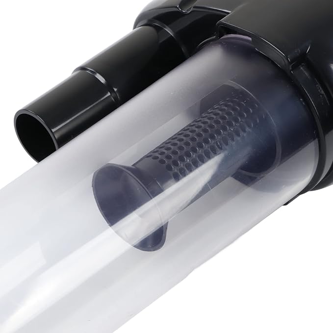 Vacuum Cleaner Filter Dust Collector, ABS Material with 2 Connectors for 32mm and 34.5mm Hoses - Motor Protection, Easy Cleaning, Durable and Lightweight Design