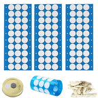 Synthetic Filter PaperStickers, 20 mm, 0.3 μm, Monotub Filter, Filter Discs Mycology - MonotubMushroom Fruiting Chamber Synthetic Filter Disc (90)