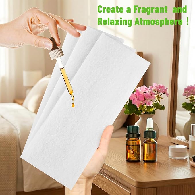 Air Vent Filters, 10 Pcs Floor Vent Register Filters - 4"x10"White, Air Register Vent Filters for Home,Trap Debris in Ventilation System