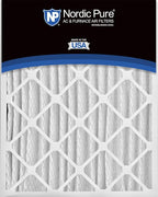 Nordic Pure 20x20x4 (Actual Size: 19 1/2 x 19 1/2 x 3 5/8) Pleated MERV 15 Air Filter 1 Pack