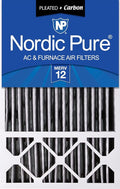 Nordic Pure 16x25x5 (Actual Size: 15 3/4 x 24 3/4 x 4 3/8) Honeywell Replacement Air Filters MERV 12 Plus Carbon 1 Pack