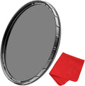43mm X2 CPL Circular Polarizing Filter for Camera Lenses - AGC Optical Glass Polarizer Filter with Lens Cloth - MRC8 - Nanotec Coatings - Weather Sealed by Breakthrough Photography