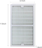 2 Pack IAF-H-100C Filter C Compatiable with Idylis Air Purifiers IAP-10-280 & IAP-10-200 (2 Pack Hepa Filter & 2 Activated Carbon Pre-Filter)