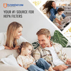 Filters Fast FF 30963 Compatible Replacement for Hunter 30963 Air Purifier Filter Carbon Prefilter Air Cleaner Filter 6.7x2.3x12.5 inch