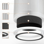240 Replacement Filter 14 for Puro 240 Air Purifier,2 Pack,White