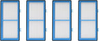 Nispira AER1 Filter Replacement for Holmes Air Purifier HAPF30AT HAP242-NUC Total Air True HEPA 4 Packs, 1.2 x 10 x 4.6 Inches