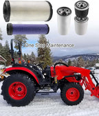 Maintain Filter Kit Replace HRA0500702A9 TA00043153B TA00025525 EA00004647A Fit for Branson Tractor 2515H